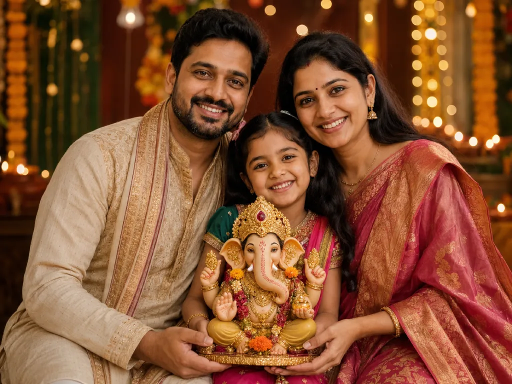 Family Portrait with the Idol