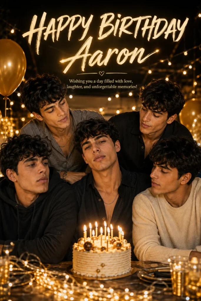 Friends Group Celebration Poster