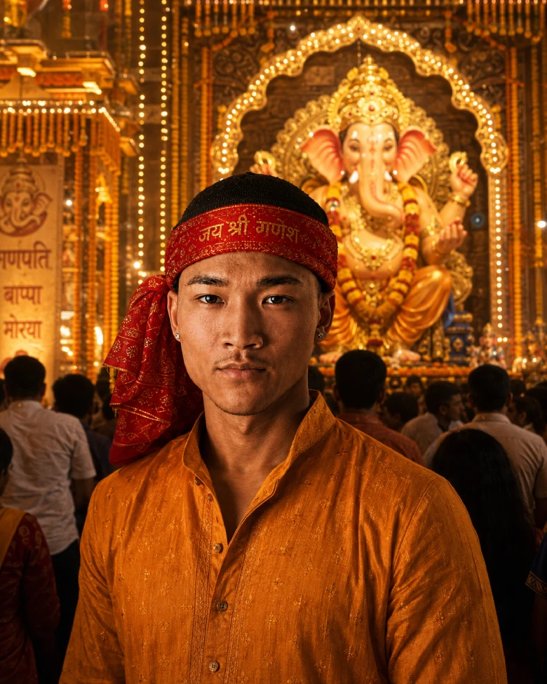 Grand Pandal Darshan