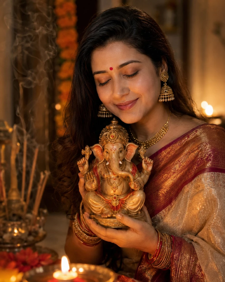 Idol Close to Chest