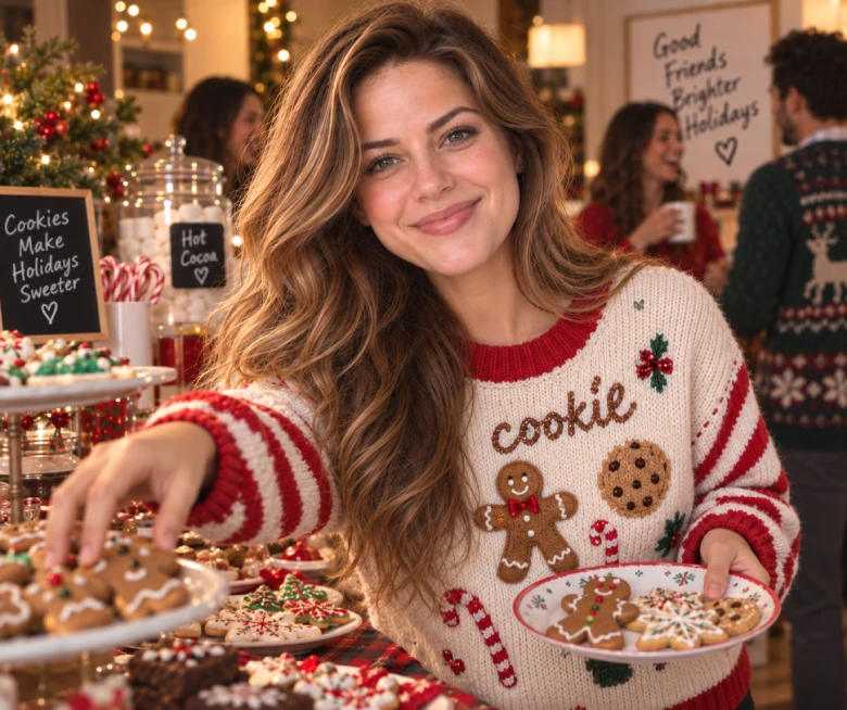 Cookie Table Candid Prompt