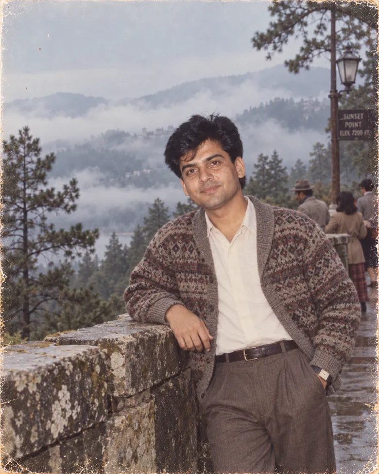 Hill Station Holiday Portrait Prompt