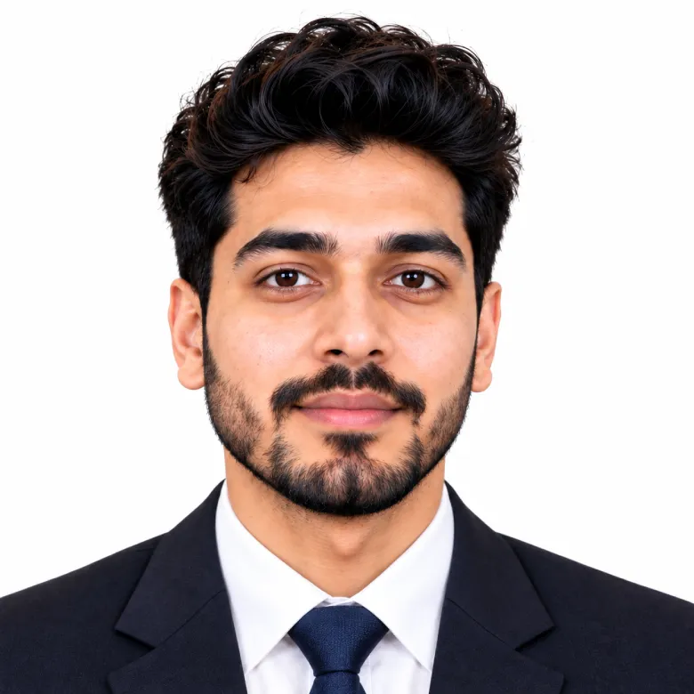 India Passport Size Photo Prompt