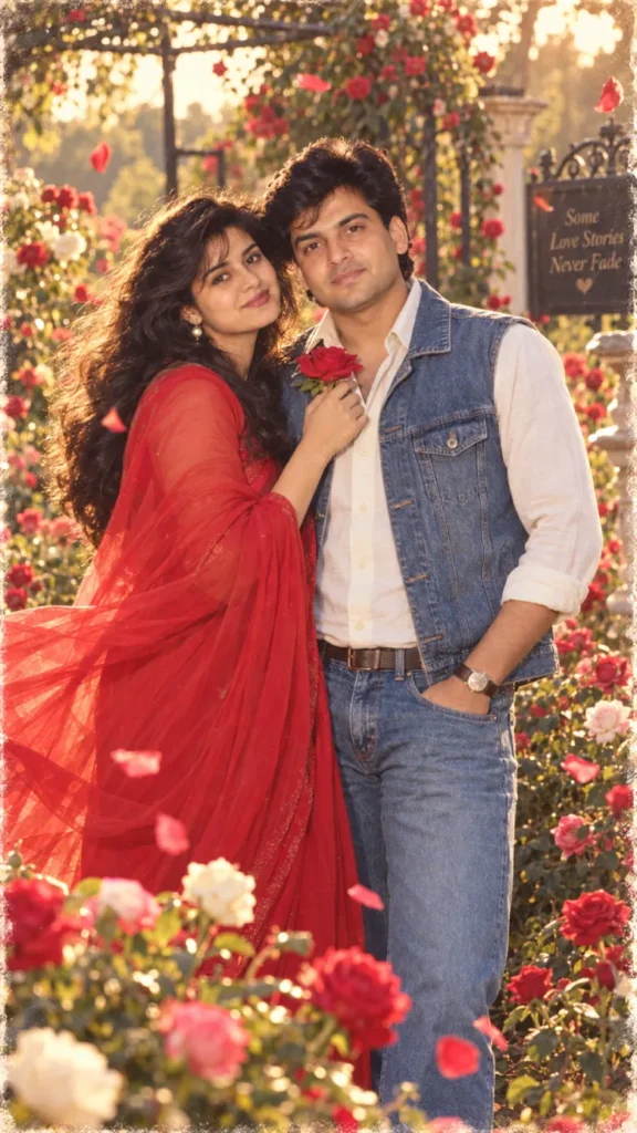 Rose Garden Vintage Love Story