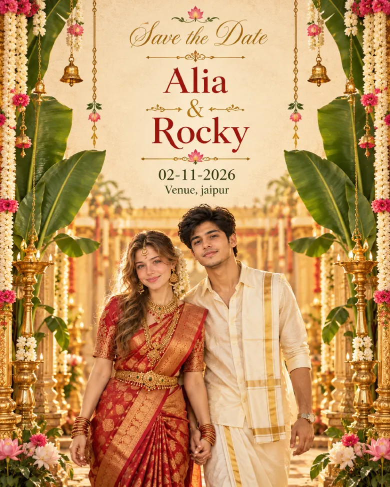 Prompt for Wedding Invitation Card