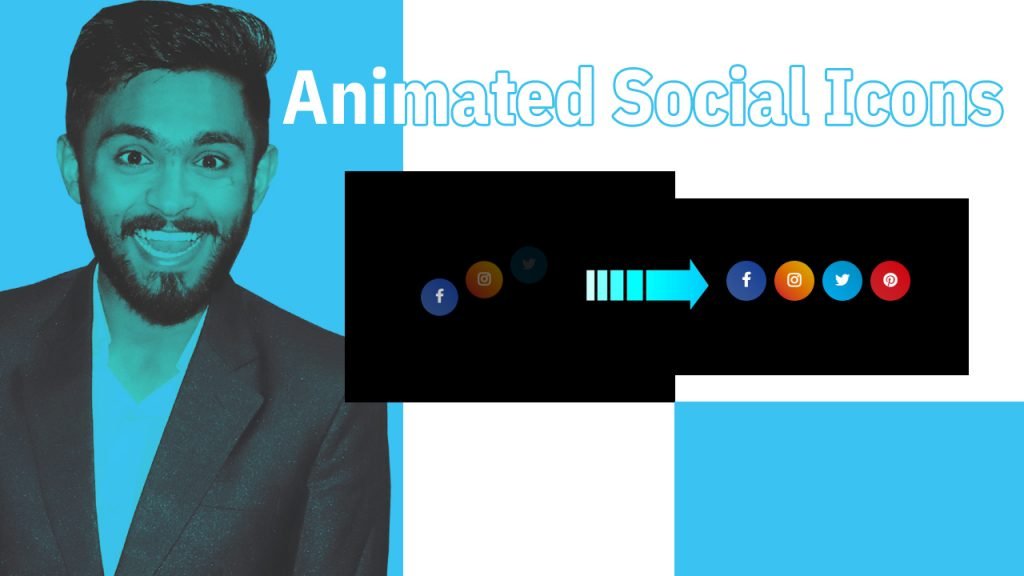 Animated social icons