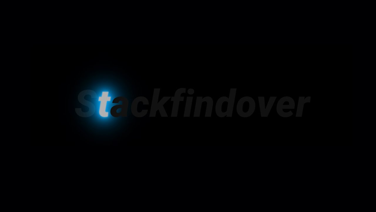 Glowing Text Animation Effects Using HTML and CSS