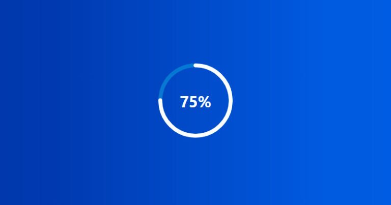 Best Circle/Radial Progress Bar HTML CSS [Updated 2024]