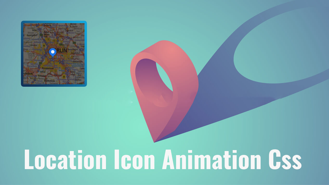 How to create animated location icon - Stackfindover