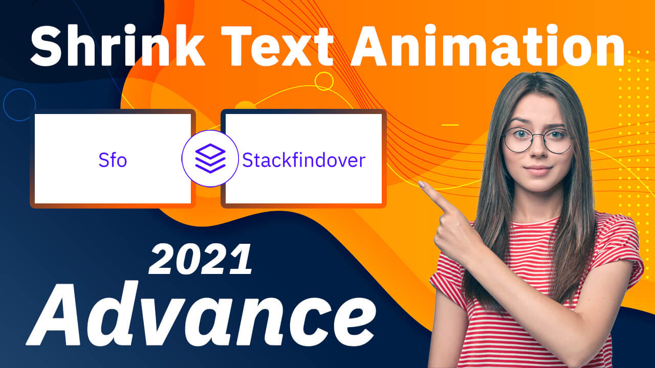 Shrink Text on Hover using HTML and CSS - Stackfindover