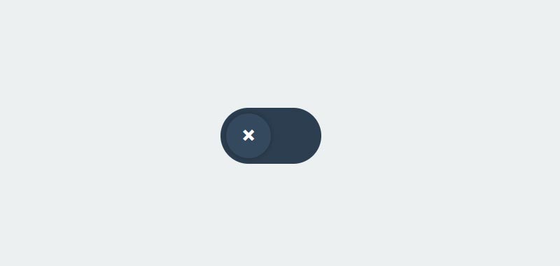 Minimal Toggle Switch Button