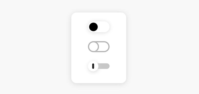 On-Off switch button