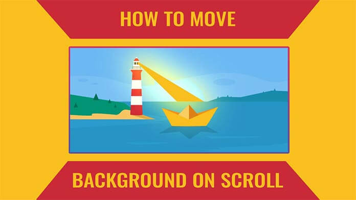How to move background image on scroll
