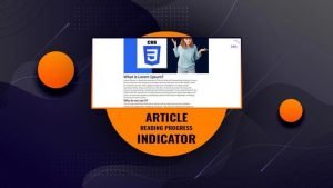 Article Reading Progress Indicator - Stackfindover
