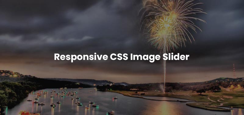 Responsive CSS Image Slider
