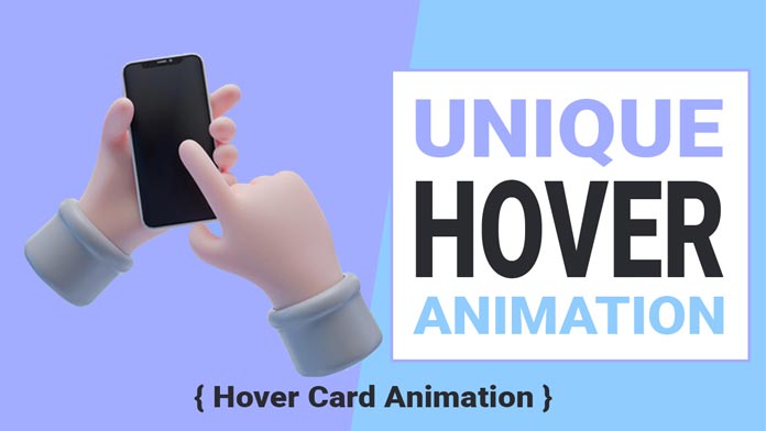 Create Unique Card Hover Effect | Awesome Hover Animation