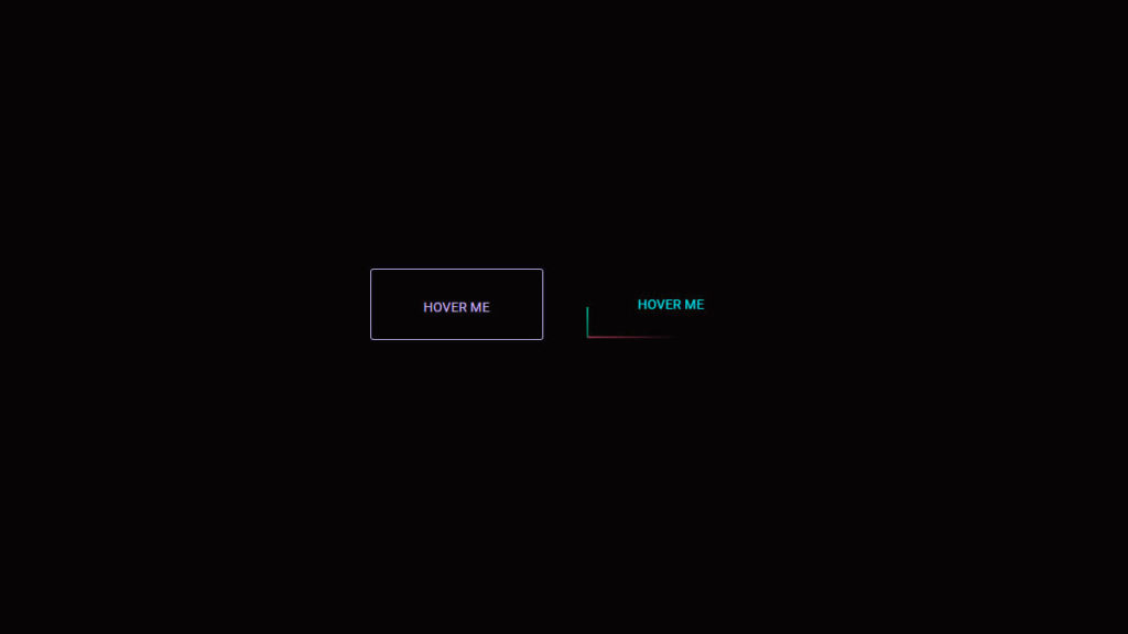 css glowing button hover animation