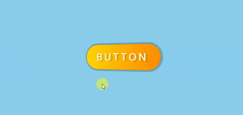 metallic glossy 3d button effects gif