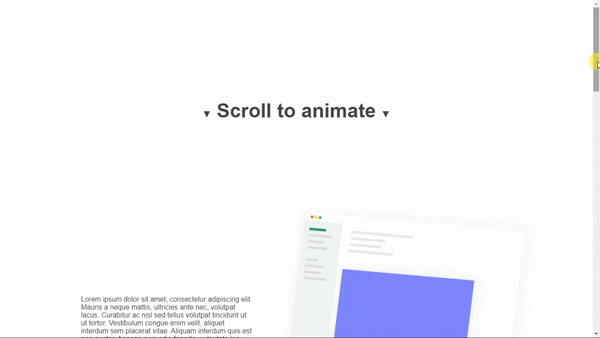scroll animation js gif