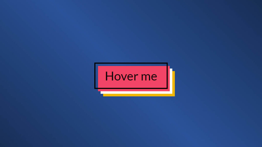 simple box shadow button hover effect