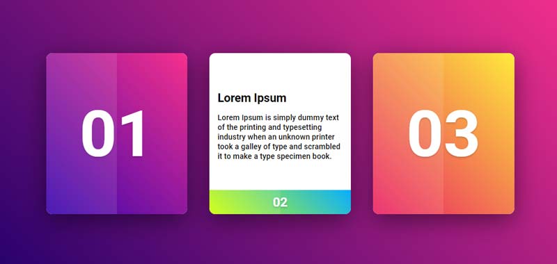 Awesome Gradient Card Hover Effects image