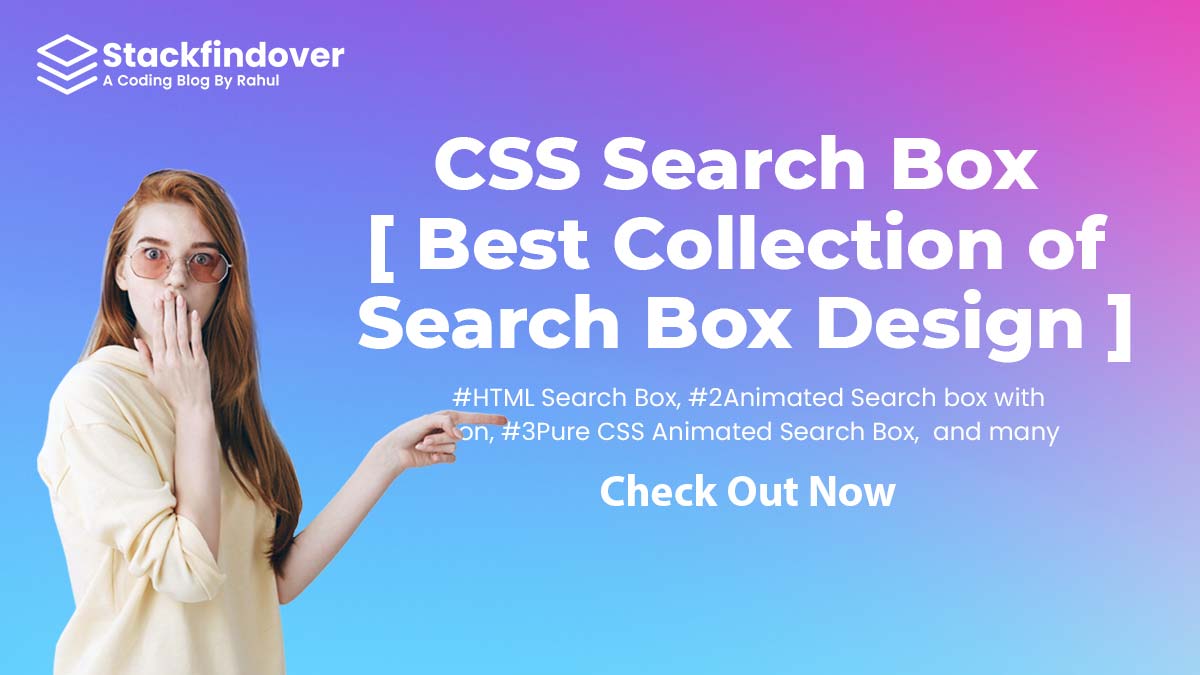 CSS Search Box