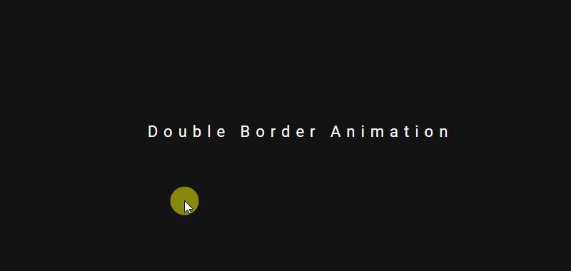 CSS border animation left to right gif