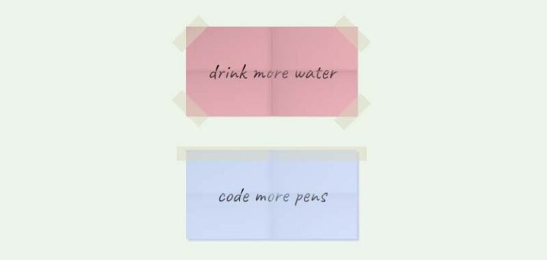 CSS Paper Effect [ Top 20 CSS Paper Animation]