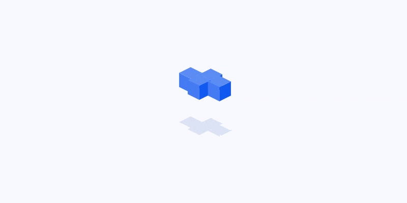 Loading 3D Boxes gif