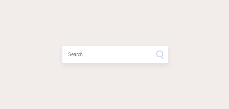 Simple Animated Search input box image