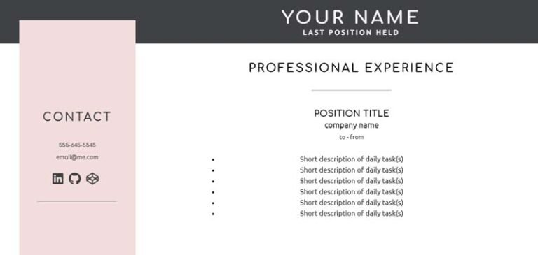 HTML Resume Templates [ 20 Best Resume Designs ]