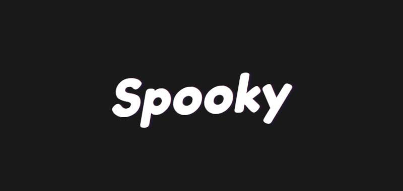 Spooky Typo Text Animation