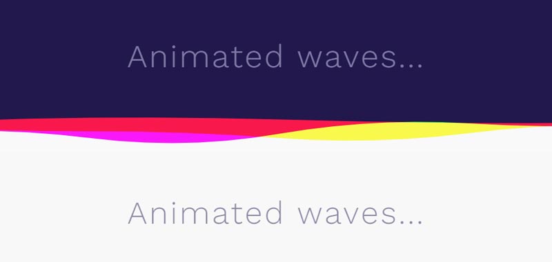 Wave Animation CSS [ 15+ Best Wave Background Effects ]