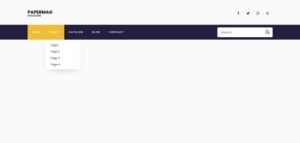 Bootstrap Navigation Bar [ 20 Best Navbar Examples ]