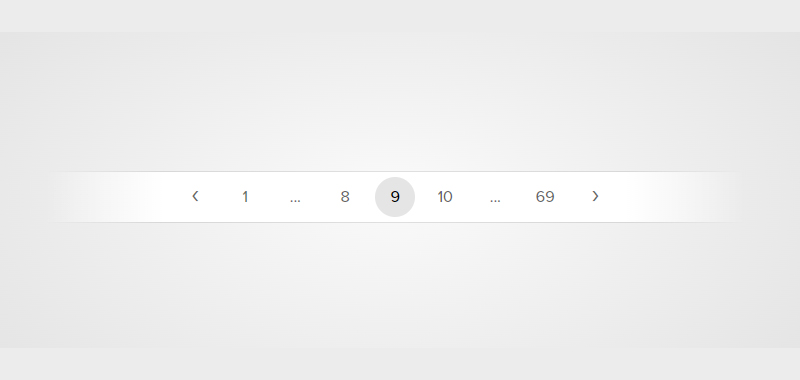 Awesome HTML & CSS Pagination