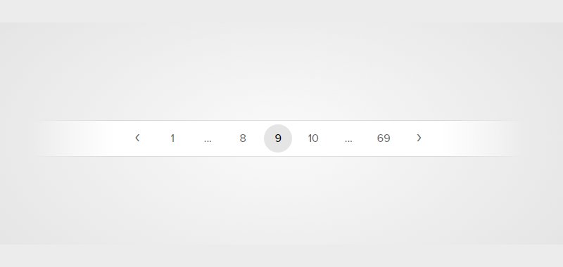 Awesome HTML & CSS Pagination