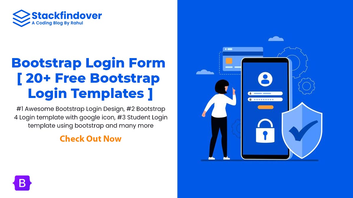 Bootstrap Login Form Examples
