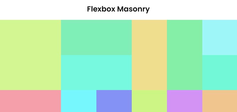 Flexbox Masonry