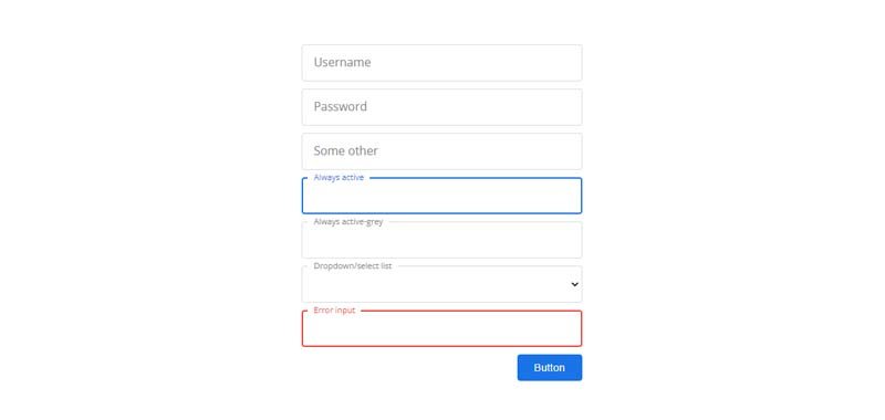 Google inspired input Box Image