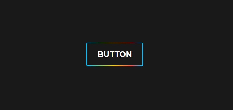 Animated Rainbow Flat Button
