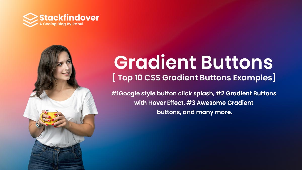 CSS Gradient Button Examples