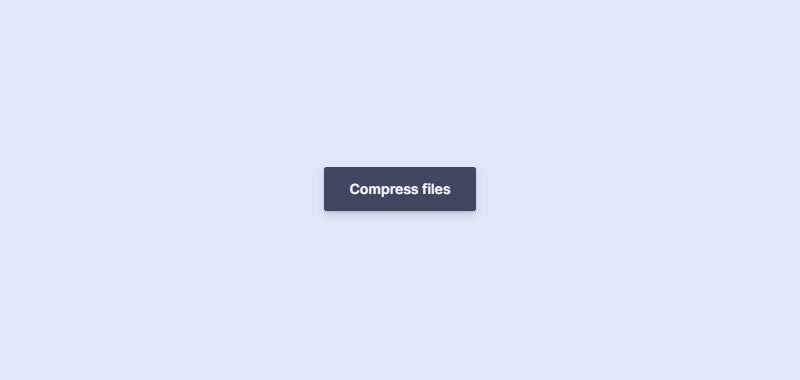 Compress files JavaScript Button