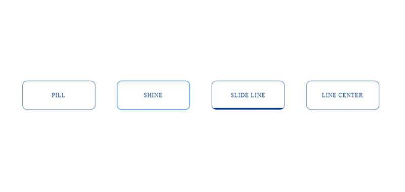 Flat Buttons Hover Effect