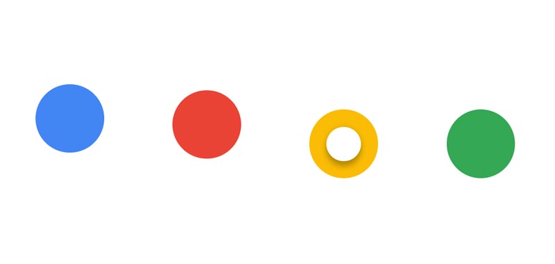 Animated Google Dots Radio Buttons