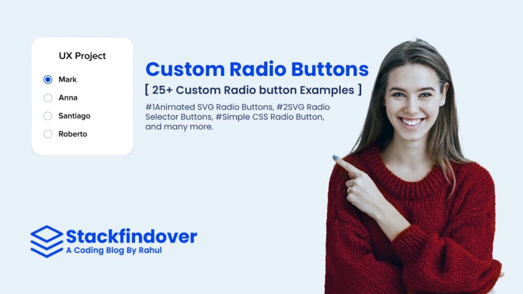 Custom Radio Button Examples