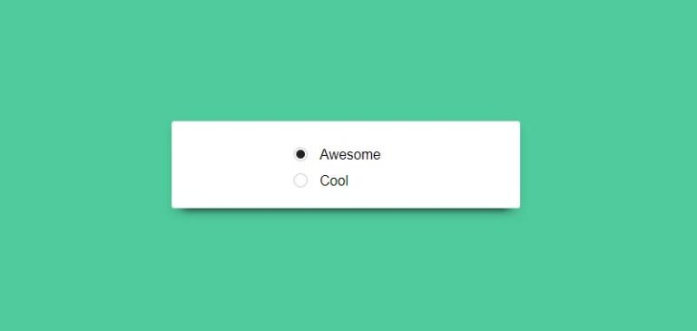 Custom Radio Button [ 25+ Input Radio Button New Examples ]