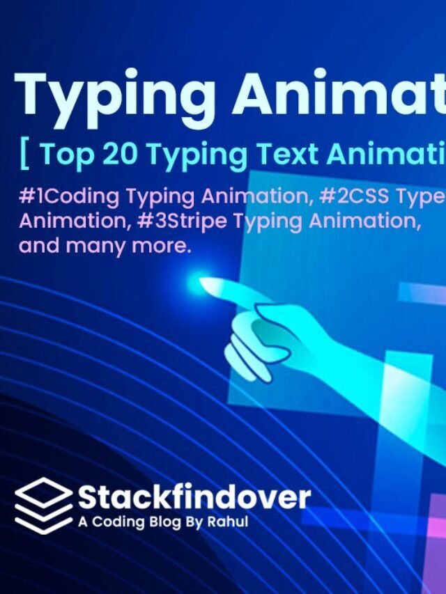 Top 20 CSS Typing Text Animation