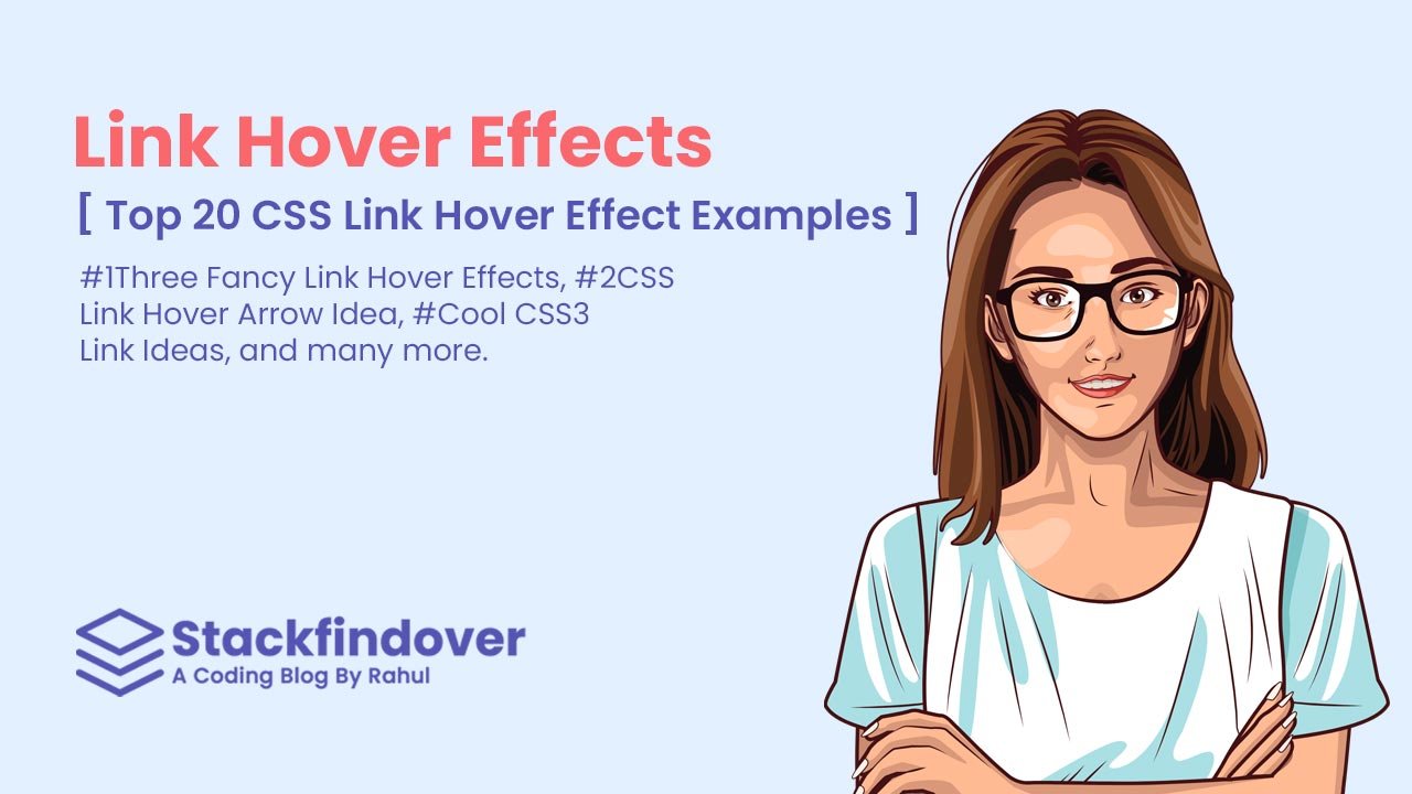 link hover effects codepen