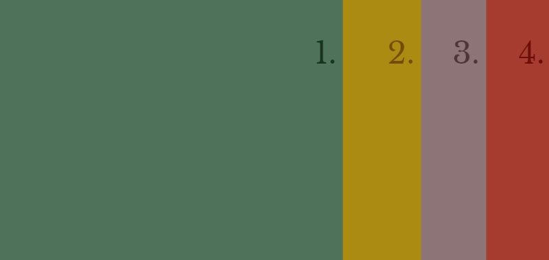 Pure CSS Line bar accordion slider