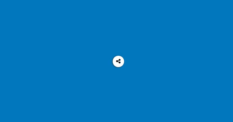 Pure CSS Social share button